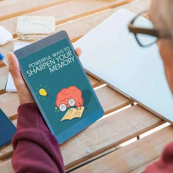 E-book Cover: Powerful Ways To Sharpen Your Memory